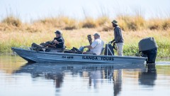 Bateau sur la rivière Chobé