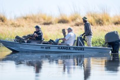 Bateau sur la rivière Chobé