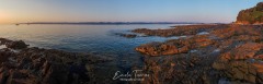 Bord de mer au lever de soleil