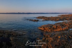 Bord de mer au lever de soleil